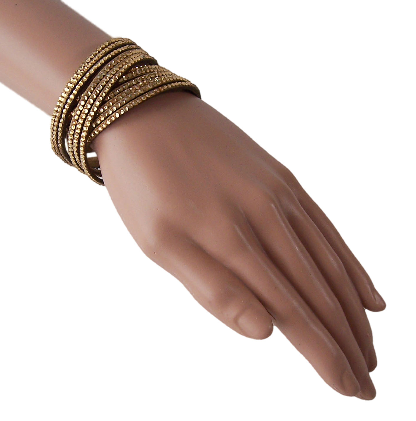 Swarovski Wickelarmband In Blau